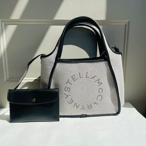 Stella McCartney Stella Logo Tote Bag with Pouch